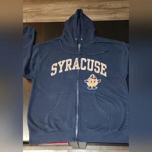 Syracuse Orangemen HoodieFull-Zip Jacket Size Ex-large